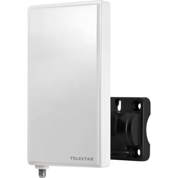 TELESTAR Antenna 3 LTE, Aktive DVB-T2 Antenne mit 28 dB Signalverstärkung, für Innen- und Außenbereich, Weiß – Bild 1