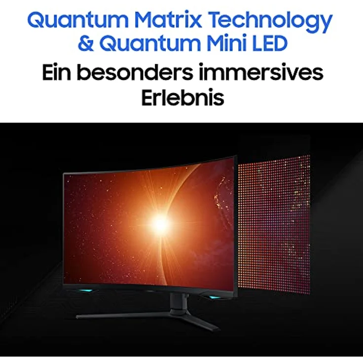 Samsung Odyssey Neo G7 Gaming Monitor S32BG750NP, 32 Zoll, VA-Panel, 4K UHD-Auflösung, AMD FreeSync Premium Pro, 1 ms Reaktionszeit, Bildwiederholrate 165 Hz – Bild 5