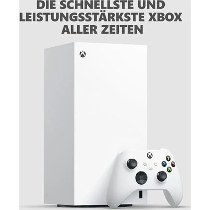 Xbox Series X - 1TB Digital Edition, Xbox-Konsole mit 4K-Gaming, schnellen Ladezeiten und Quick Resume, Robot White – Bild 2