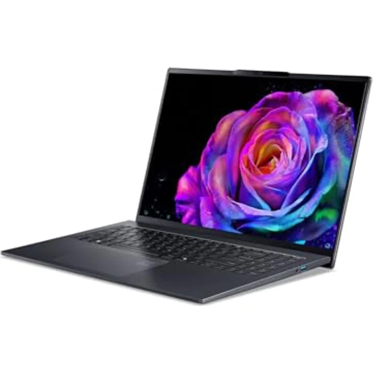 Acer Swift Go 16 AI (SFG16-61-R5Y5), 16" WUXGA+ OLED 120Hz Laptop mit AMD Ryzen™ 7 3500U, 16 GB RAM, 1.000 GB SSD, AMD Radeon 860M, Windows 11 Home, Titanium Gray – Bild 1