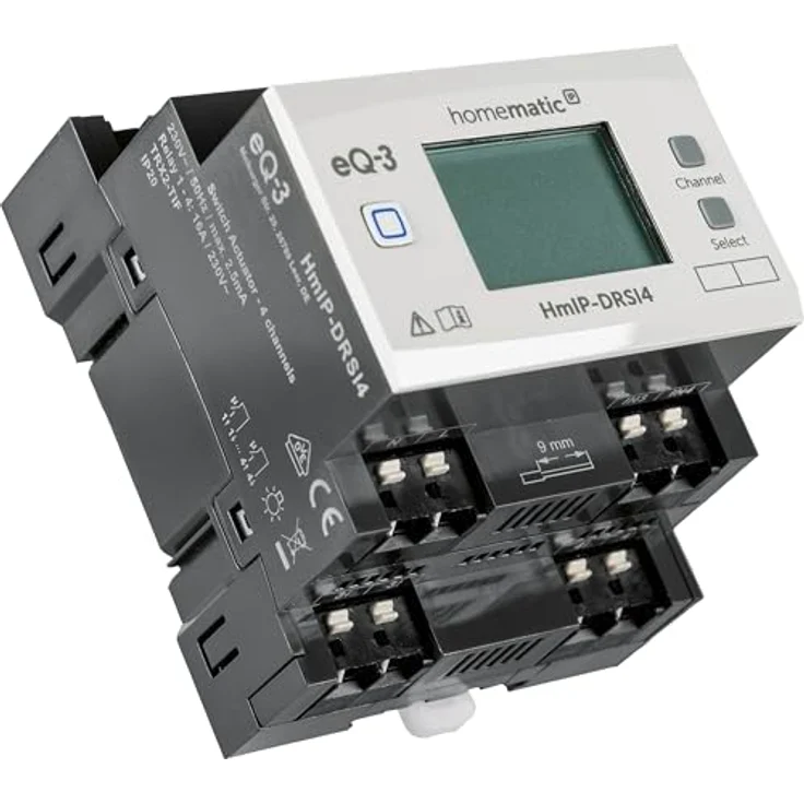 Homematic IP Schaltaktor für Hutschienenmontage – 4-fach (HmIP-DRSI4) – Bild 4