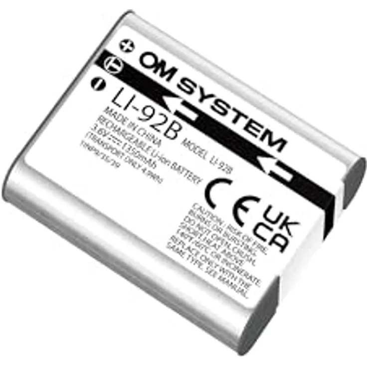 OM SYSTEM LI-92B Akku für Tough TG-7, Olympus TG-6, TG-5