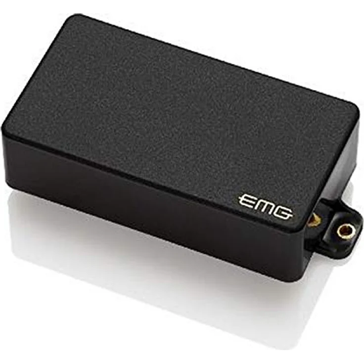 EMG EMG 58 Black, aktiver Humbucker Tonabnehmer für E-Gitarre mit hoher Ausgangsleistung, schwarz – Bild 1