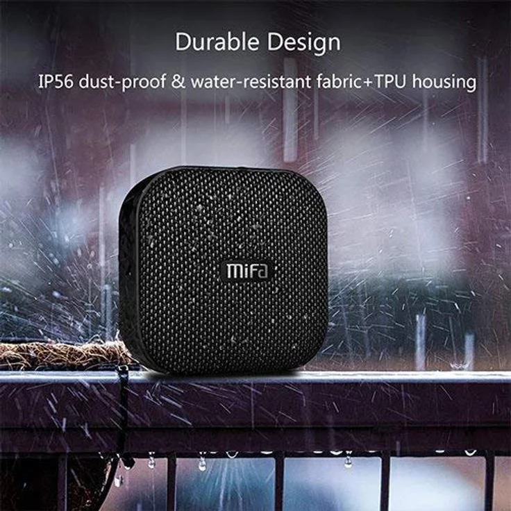 MIFA Mini Lautsprecher Bluetooth 4.2 schwarz – Bild 5