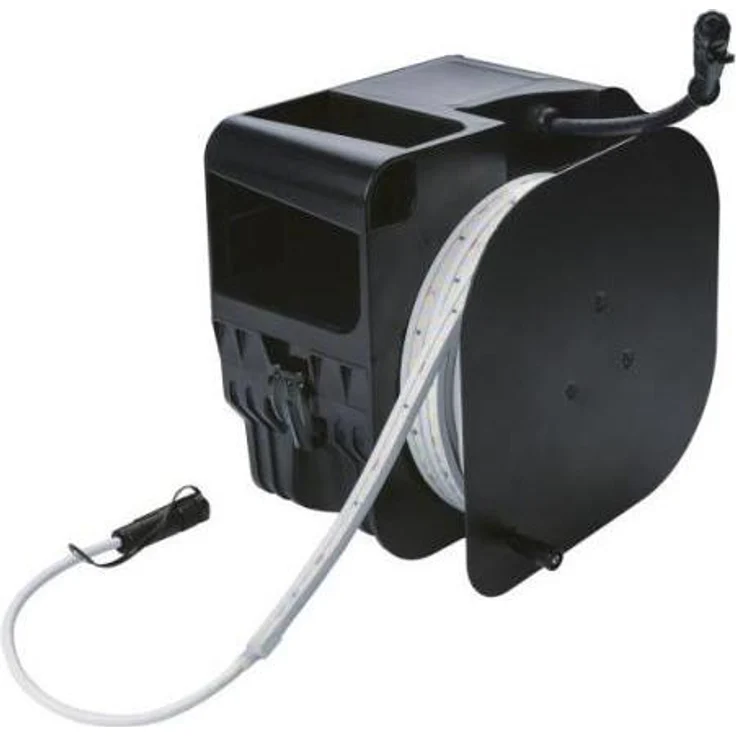 Rutec Stripe Kabeltrommel E-Worklight, 10m, 6520lm, 3000K, IP65, für 18V Akku