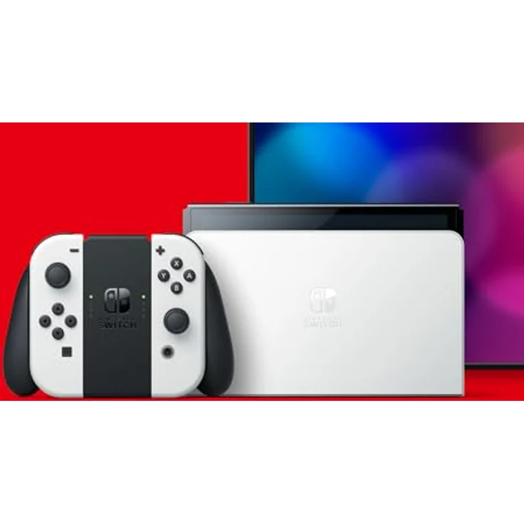 Nintendo Switch – OLED-Modell (weiß) + Super Mario Bros. Wonder Switch Online – 12-monatige (365-tägige) Einzelmitgliedschaft – Bild 3