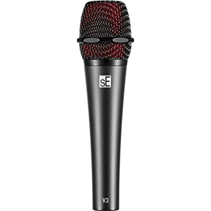 SE Electronics V3 Handheld Dynamisches Mikrofon, Neodym-Magnet, Kupfer-Schwingspule, 2.5 mV/Pa, schwarz – Bild 1