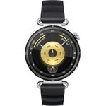 Huawei Watch GT6 (41 mm), Smartwatch mit 1,47 Zoll AMOLED-Display, GPS, Herzfrequenzmonitor, Edelstahlgehäuse, IP69, schwarz