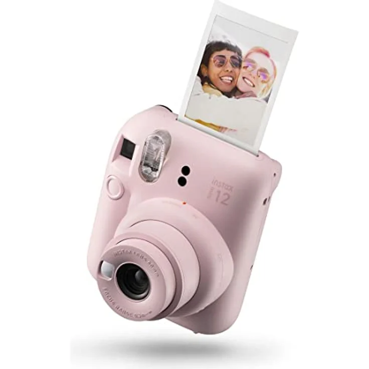 Fujifilm Instax Mini 12, Sofortbildkamera mit 20 Aufnahmen, automatische Belichtungssteuerung, Blossom Pink – Bild 2