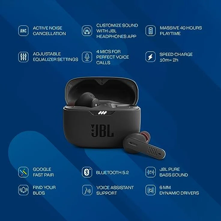 JBL TUNE235NC TWS True Wireless NC Earbuds ANC/Dual MIC/Multi PO – Bild 2