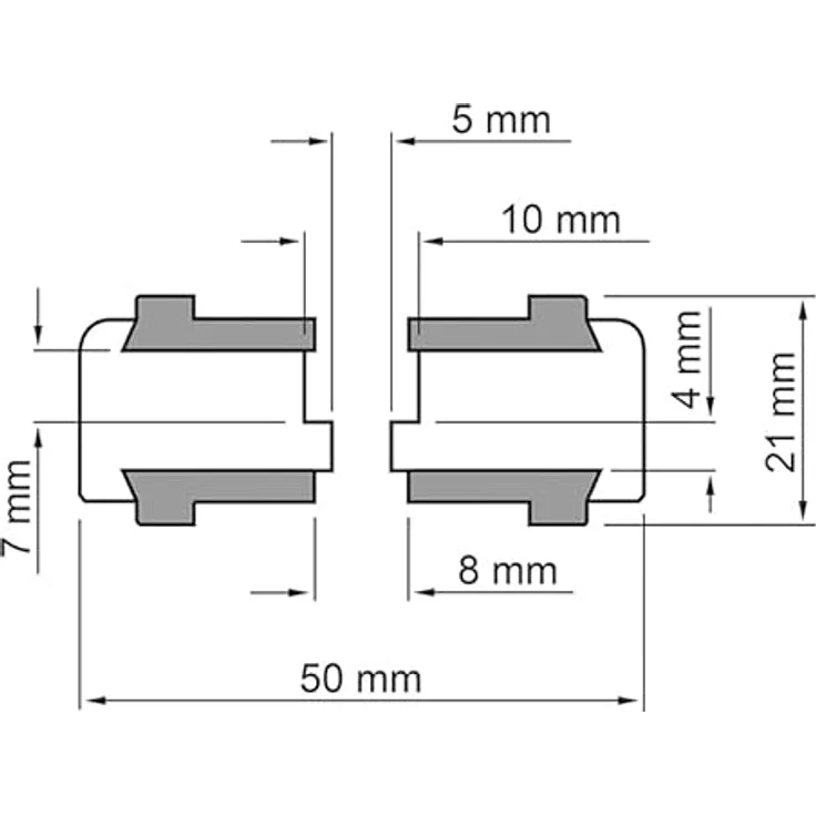 Dynavox 206383 Aluminium-Füsse für HiFi-Geräte (4er Set) schwarz – Bild 5