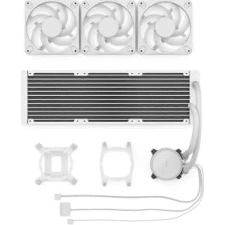 Fractal Design Radius 360 RGB White, Wasserkühlung mit RGB-Beleuchtung, 1700 g – Bild 9