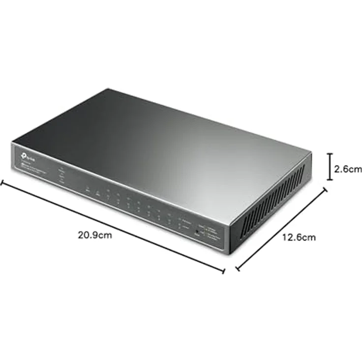 TP-Link TL-SG2210P 8-Port Gigabit PoE L2 Managed Switch 2xSFP, TL-SG2210P – Bild 4