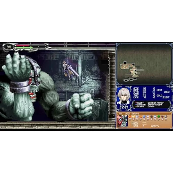 Limited Run Castlevania: Dominus Collection - Order of Ecclesia Cover (PS5) mit 2D-Grafik und Glyphen-System – Bild 2