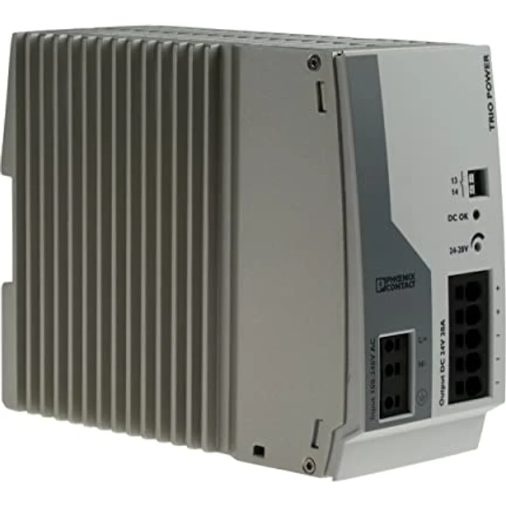 Phoenix Contact TRIO POWER Stromversorgung 1AC/24DC/20, 20 A, Push-in-Anschluss, für Maschinenbau, robust und platzsparend – Bild 1