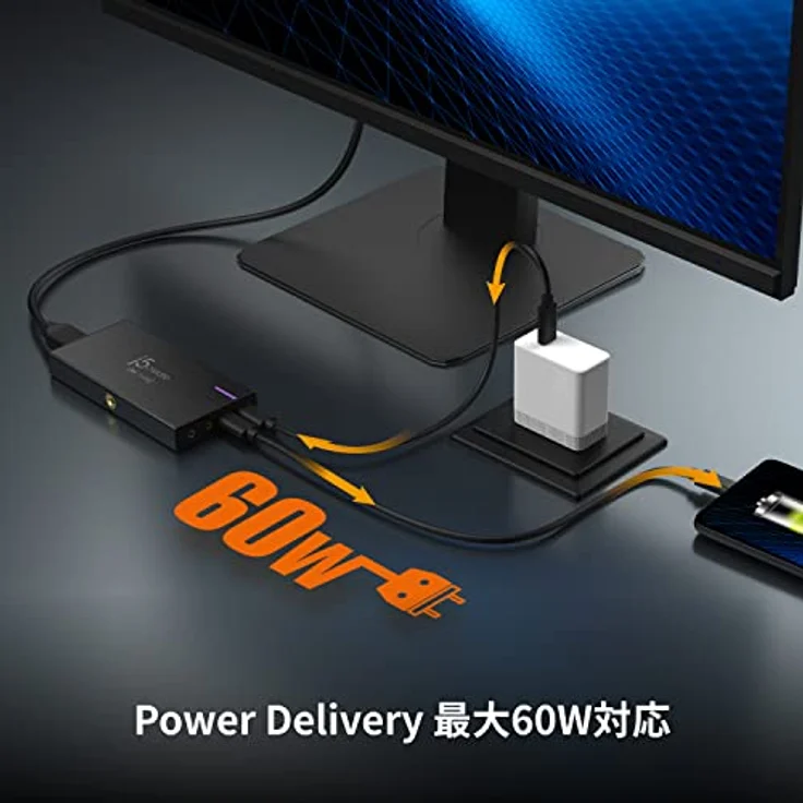 j5Create 4K Game Capture Station JVA14, Aufnahmegerät für PC und Konsolen mit 4K Videoaufnahme, Schwarz – Bild 5