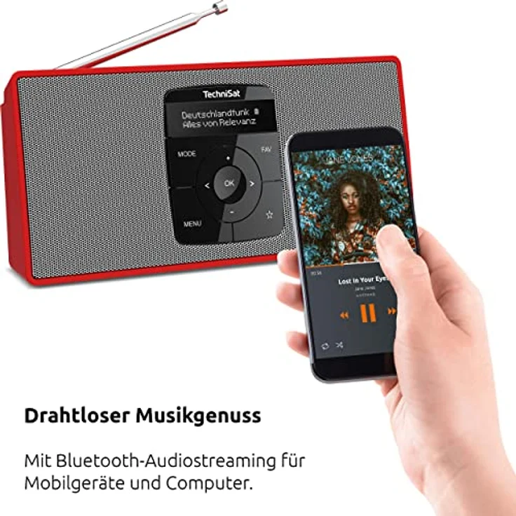 DIGITRADIO 2 S, rot/silber – Bild 5