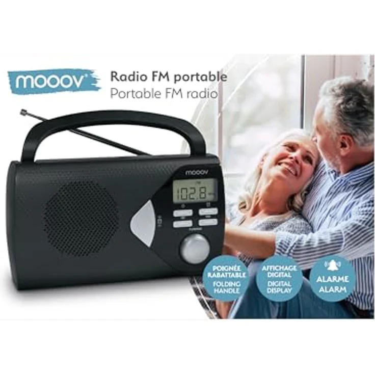 Metronic 477205 Tragbares Radio Schwarz – Bild 7