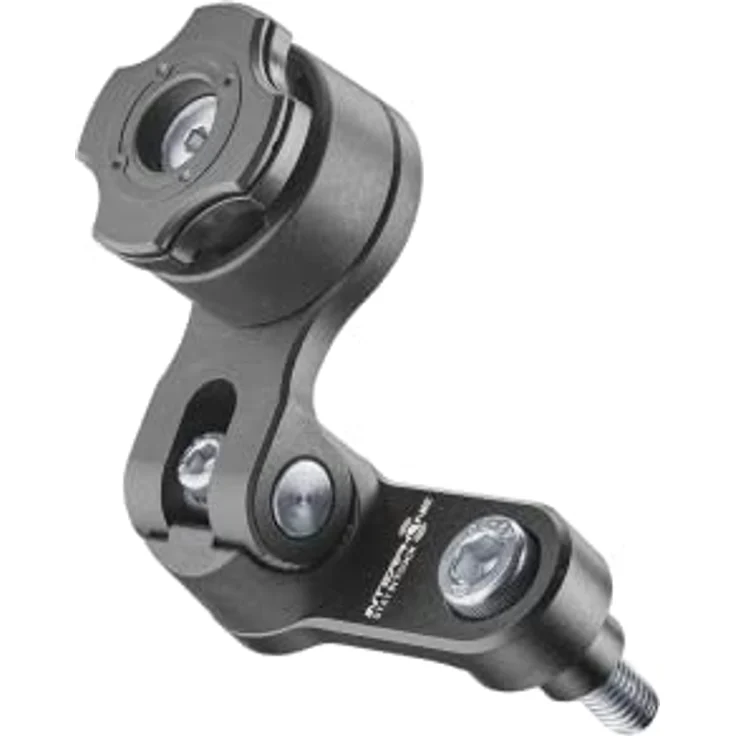 Interphone QUIKLOX Universal Lenkerklemme, Smartphone Halterung mit 360° Drehung, Schwarz – Bild 2