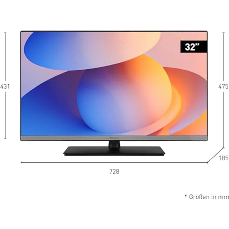 Panasonic TB-32S40AEZ, S40 Serie 32 Zoll HD LED Smart TV, 2024, TiVo, Google- und Alexa-Sprachsteuerung, Gaming-Modus, Media Player, HDR, HDMI, WLAN, in Schwarz – Bild 2