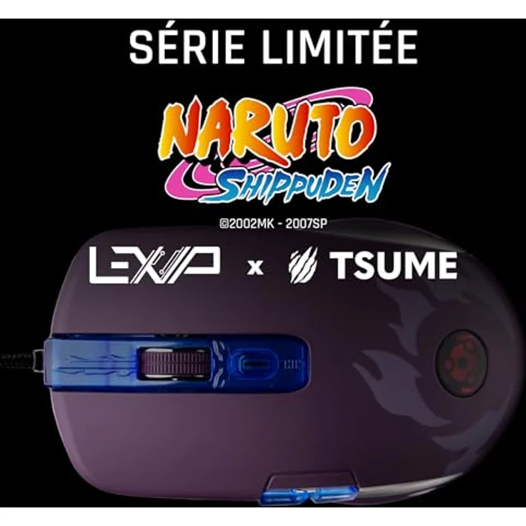 Lexip SOURIS MADARA DESIGN BY TSUME Kabelgebundene Maus, Naruto Shippuden Design – Bild 2