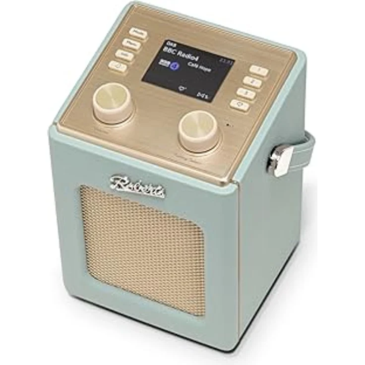 Roberts Revival Mini 2 DAB+ Radio, tragbares DAB+/DAB/FM Radio mit Bluetooth-Funktion, blau – Bild 3