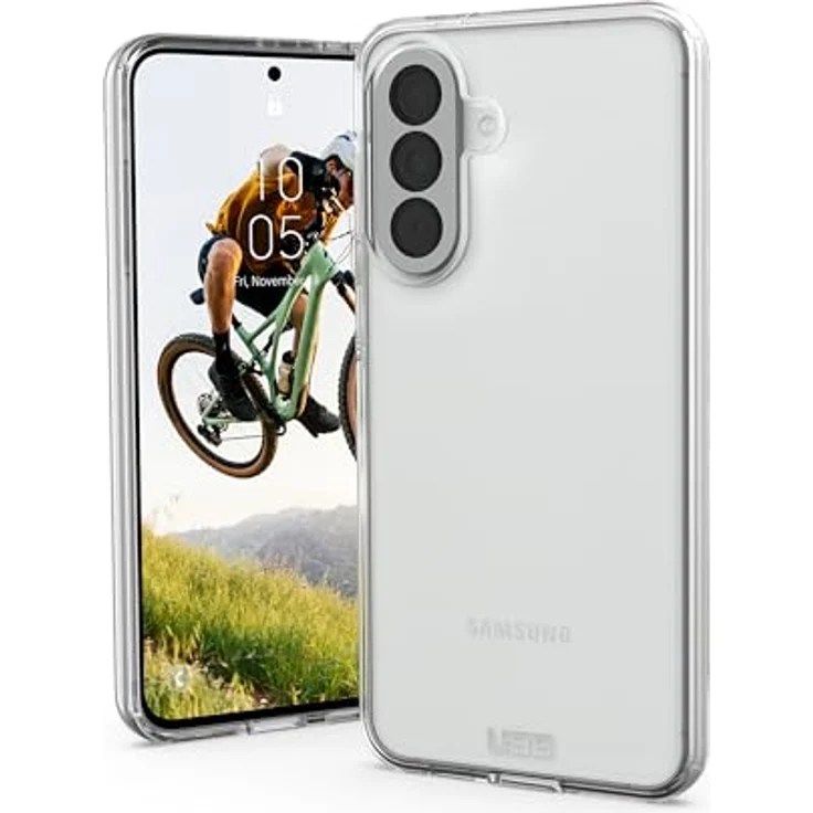 URBAN ARMOR GEAR Scout Case für Samsung Galaxy A57 5G, sturzfest nach Militärstandard, displayschutz durch erhöhten Rand, transparent – Bild 1