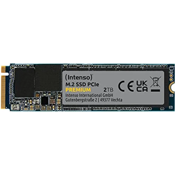 Intenso 2TB M.2 SSD PCIe Premium, bis zu 2100 MB/s, (PCI Express Gen.3x4 NVMe 1.3, Solid State Drive) – Bild 4