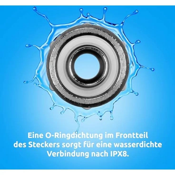 TechniSat F-Kompressionsstecker 4.9, 100 Stück, wasserdicht & witterungsbeständig für Koaxial- und Antennenkabel, Schirmungsmaß ≥ 120 dB – Bild 4
