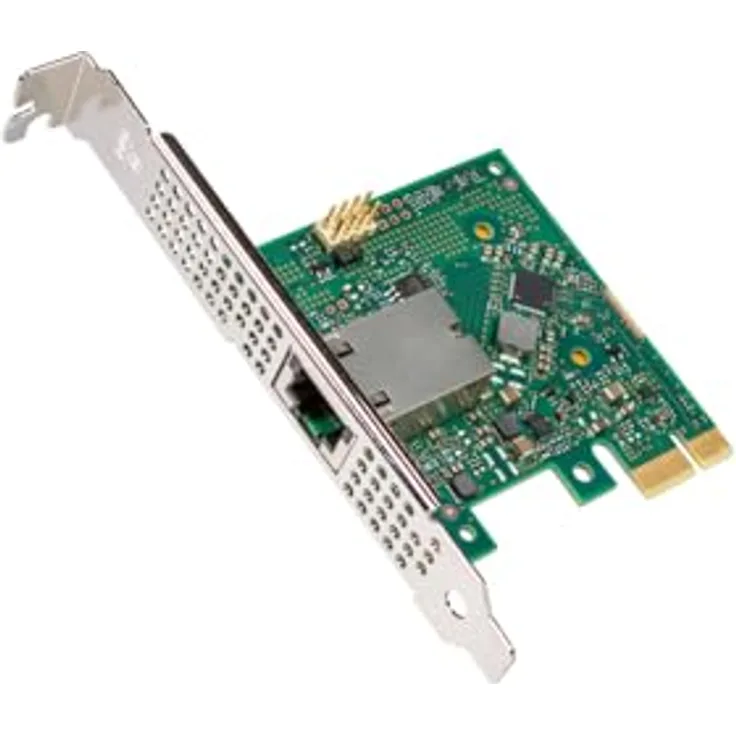 Intel ETHERNET ADAPTER I226-T1 SINGLE, PCI Express 3.1 Netzwerkkarte mit 2,5 Gbit/s, Grün