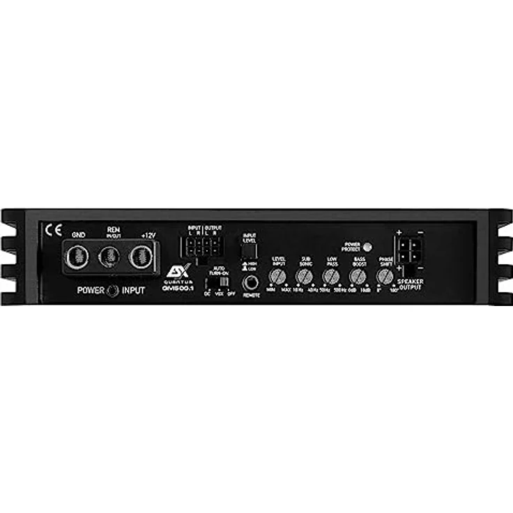 ESX QM500.1, Mono Class D Mini Digital Verstärker mit 500 Watt RMS Ausgangsleistung, schwarz – Bild 3