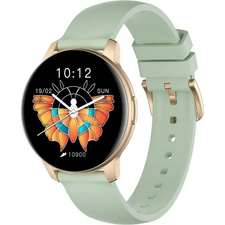 Oromed ORO ACTIVE PRO 1 Smartwatch Grün Golden 1,09" 40 mm mit GPS-Tracking und Gesundheitsüberwachung