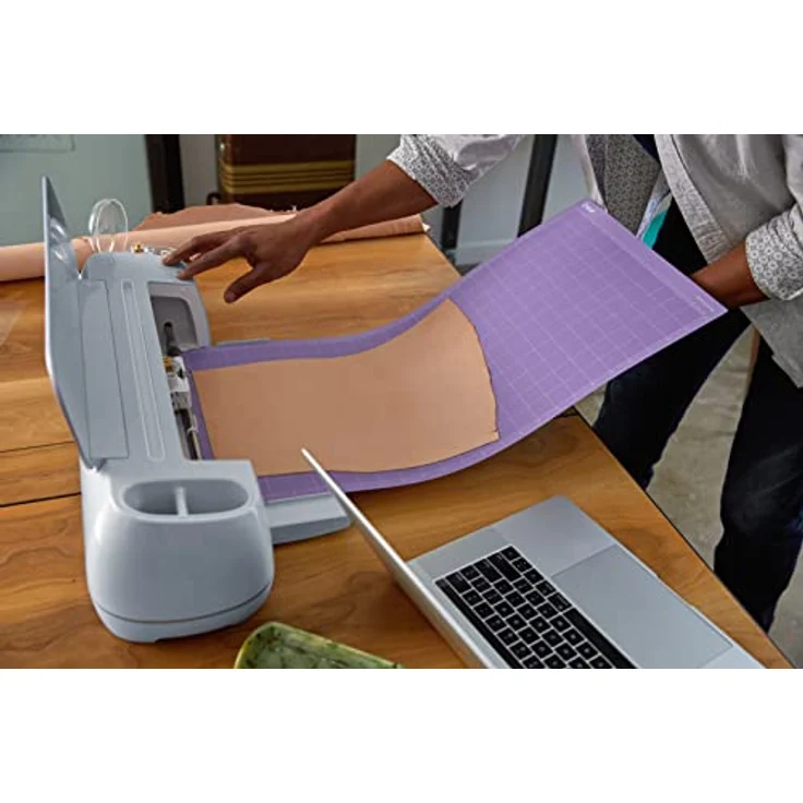 Cricut StrongGrip Schneidematte, Violett/weiß, 30x60 cm für schwere Materialien – Bild 6