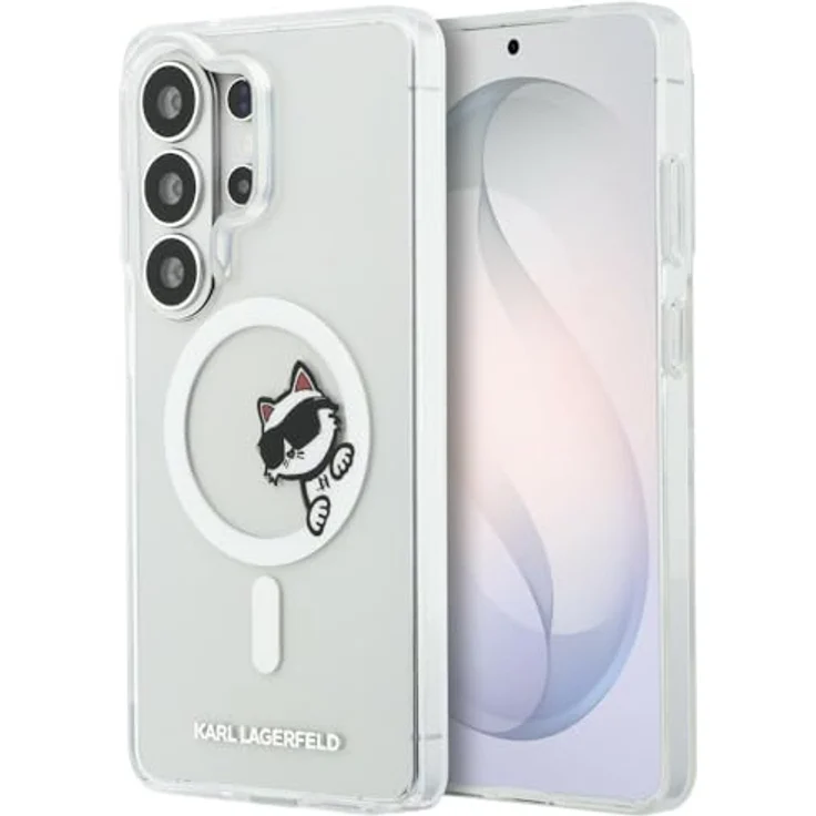 CG MOBILE Karl Lagerfeld IML Guck-Guck Choupette, transparente MagSafe Hülle für Samsung Galaxy S26 Ultra, TPU/PC Material – Bild 1