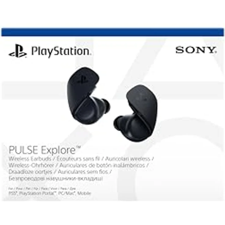 SONY PULSE Explore™ Wireless, In-ear Gaming-Ohrhörer mit 3D-Audio, Bluetooth und KI-Geräuschunterdrückung, Midnight Black – Bild 5