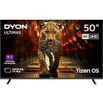 DYON ULTIMAX 50U-TI - 50 Zoll (126 cm) 4K Ultra-HD Smart TV, Tizen OS, Triple Tuner, Samsung Smart & Gaming Hub, Prime Video, Netflix, Disney+ - Titanium