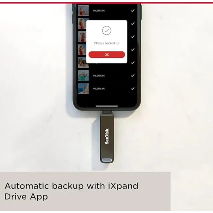 SanDisk - 186553 iXpand Luxe, 128GB, USB 3.1, USB-C – Bild 5
