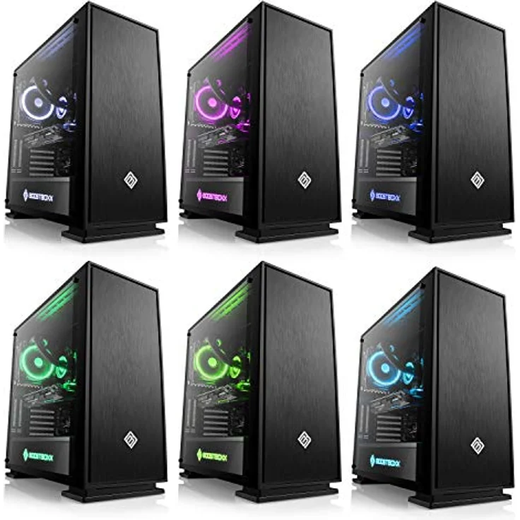 Boost Boxx Gaming PC mit Windows 11 Home, Intel Core Ultra 5 245K 6X 4200 MHz, 1000 GB M.2 SSD, 16 GB DDR5-RAM, Intel Graphics, MSI Mainboard, USB 3.2, M11730H – Bild 4