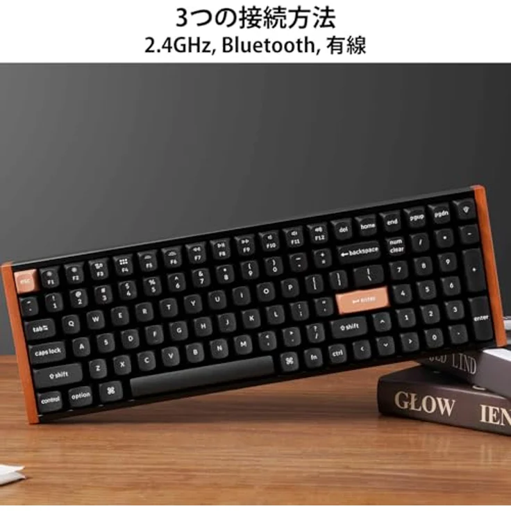 Keychron K4 HE Special Edition, Kabellose Magnetische Tastatur mit Bluetooth, 2.4GHz, RGB LED, Hot-swap, QWERTY US Layout, Gateron Magnetic Switch, Schwarz (K4H-F1) – Bild 7