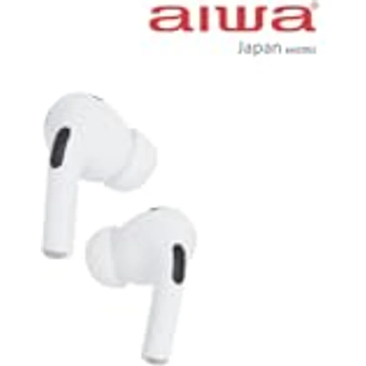 Aiwa EBTW-350WT, Kabellose Kopfhörer mit Ladebox, Weiss und Schwarz – Bild 5