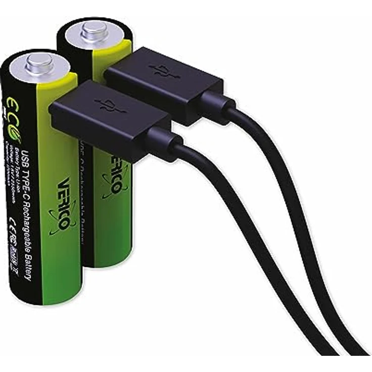 VERICO LoopEnergy AA USB-C Mignon-Akku 2550mWh 1,5V 2 St. Mignon (AA)-Akku Li-Ion 1700 mAh 1.5V 2St. – Bild 1