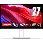 Lenovo L27i-4A 27" Full HD Monitor 1920x1080 100Hz 300 nits 1ms Reaktionszeit HDMI VGA integrierte Lautsprecher grau