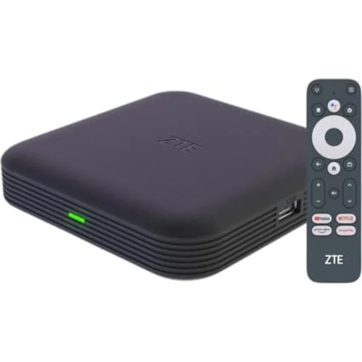 Servimat ZXV10 B866V2K, UHD Streaming Box mit 8 GB RAM, Android 11, Schwarz – Bild 1