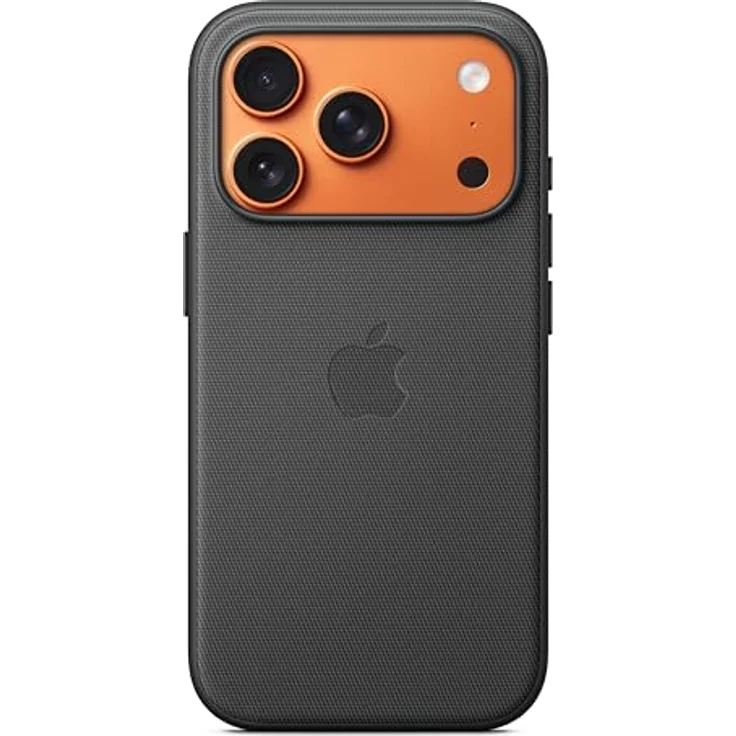 Apple iPhone 17 Pro Funktionsgewebe Case mit MagSafe, aus 100% recyceltem Polyester, Schwarz – Bild 1