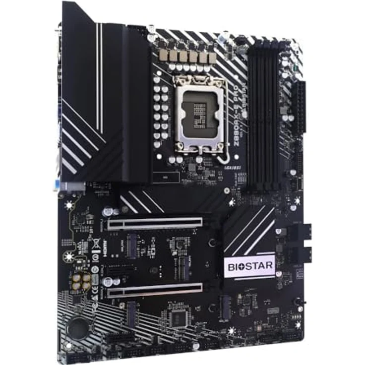 Biostar Z890AX-E PRO Hauptplatine, Mainboard mit LGA 1700 Sockel, Intel Z790 Chipsatz und ATX Formfaktor – Bild 4