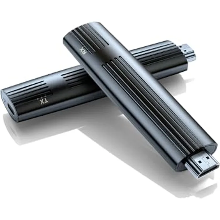 GigaBlue Nano HDMI Extender, kabellos Übertragung bis zu 1080p Full-HD, 30m Reichweite, Wireless Transmitter und Receiver, Plug & Play, für Laptop/PC/Kamera zu TV/Monitor