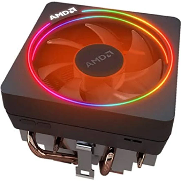 AMD Wraith Prism LED RGB Lüfter für Ryzen 5 & 7 Prozessor AM4/AM2/AM3/AM3+ 4-Pin Anschluss Kupfersockel/Alum Kühlkörper PWM-gesteuert – Bild 2