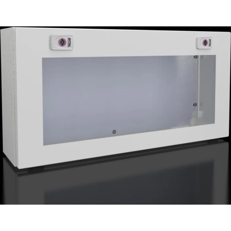 Rittal Bus-Gehäuse KX 1612.100, 600x300x155mm mit Montageplatte, grau, IP65, IK08