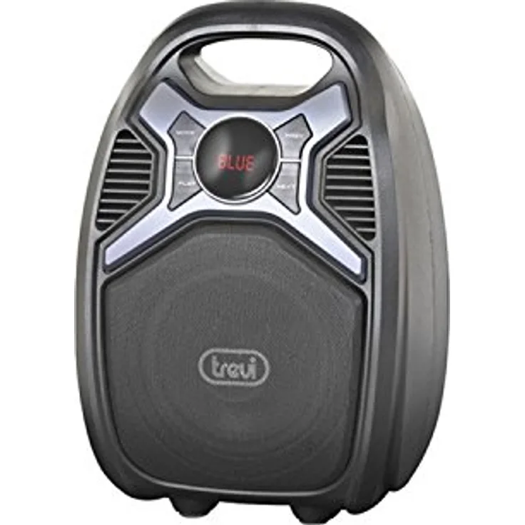 Trevi XF Verstärkter Bluetooth-Lautsprecher, Schwarz XF 500 Schwarz