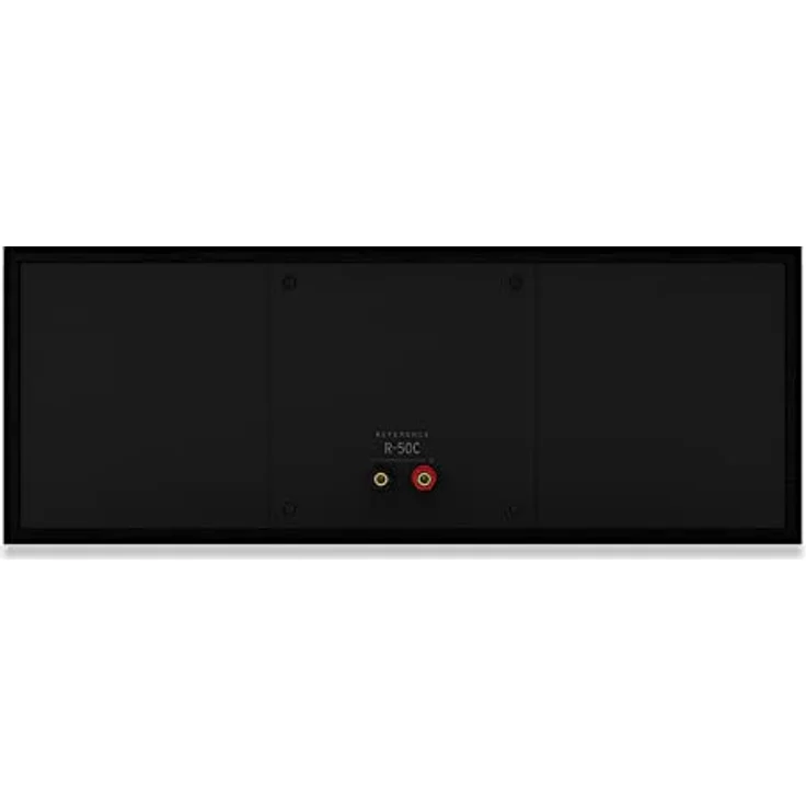 Klipsch R-50C Center-Lautsprecher mit Tractrix Lautsprecherdesign und LTS Hochtöner, schwarz – Bild 4